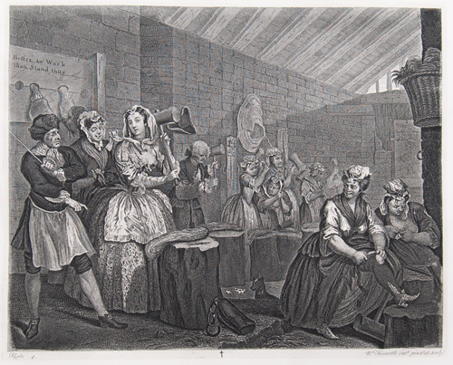 A Harlot's Progress by William Hogarth